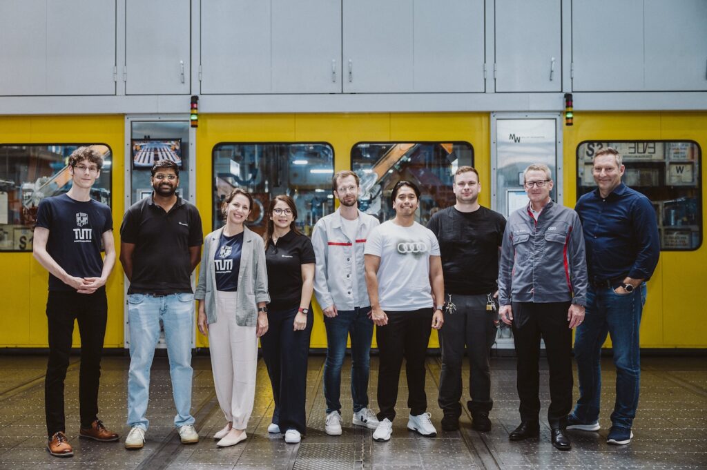 Das Projektteam der AUDOI AG, der TUM und des Fraunhofer IAO (KODIS)